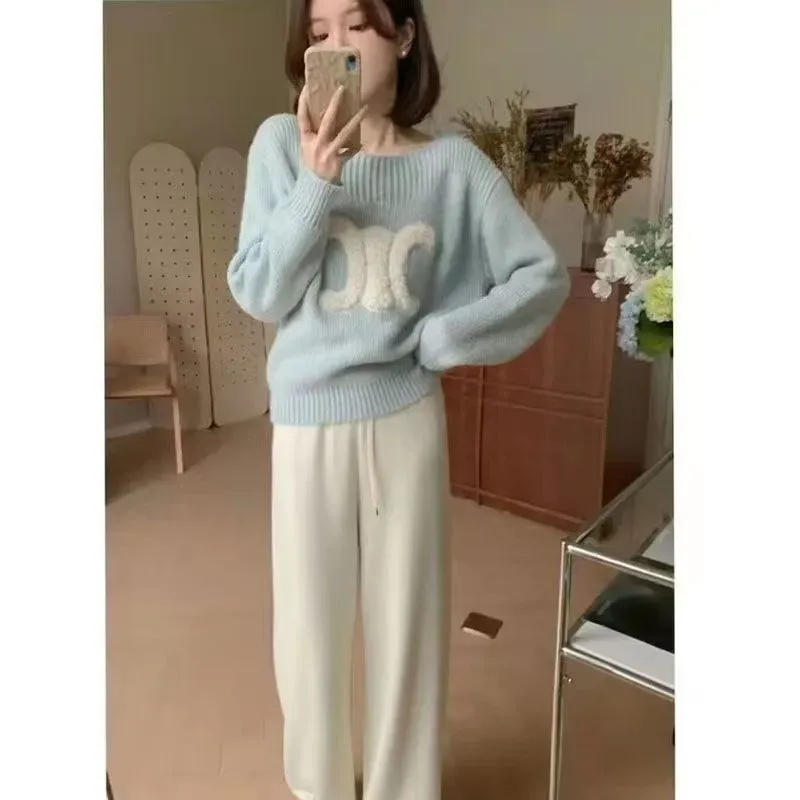 大好評 シンプル 着心地良い 合わせやすい トレンド ルーズ 着痩せ セーター