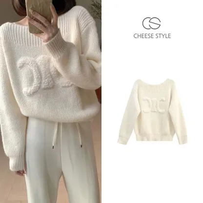 大好評 シンプル 着心地良い 合わせやすい トレンド ルーズ 着痩せ セーター