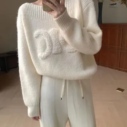 大好評 シンプル 着心地良い 合わせやすい トレンド ルーズ 着痩せ セーター