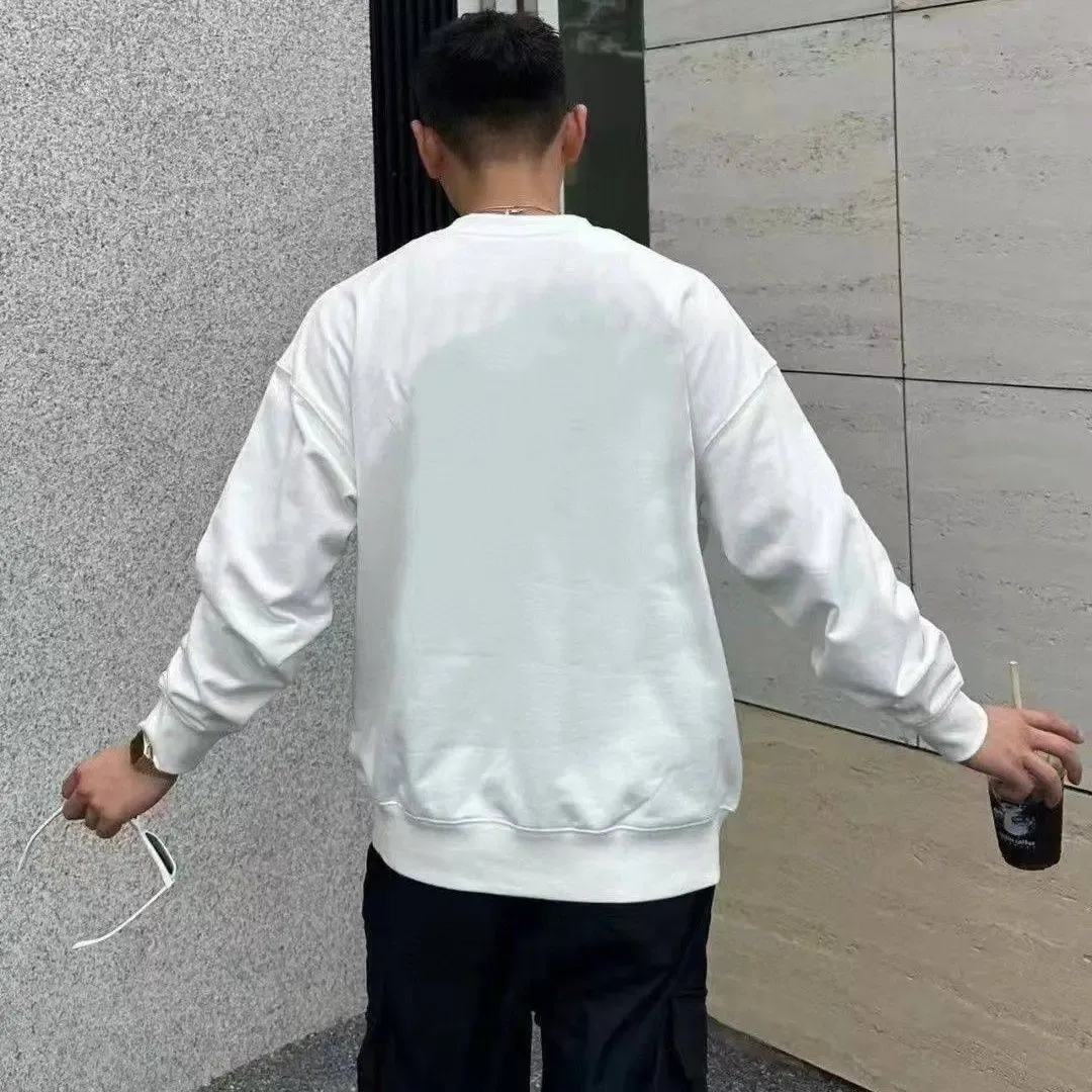 おすすめ 好感度100％ オーバーサイズ ラウンドネック長袖 トレーナー