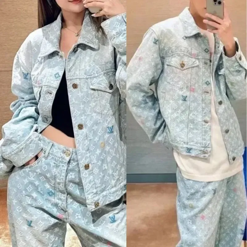 『S-3XL』売れ筋 着心地良い ゆるい 高品質 手触り良く合わせやすい トレンド デニムジャケット