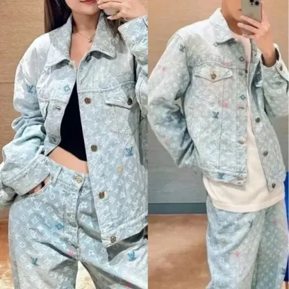 『S-3XL』売れ筋 着心地良い ゆるい 高品質 手触り良く合わせやすい トレンド デニムジャケット