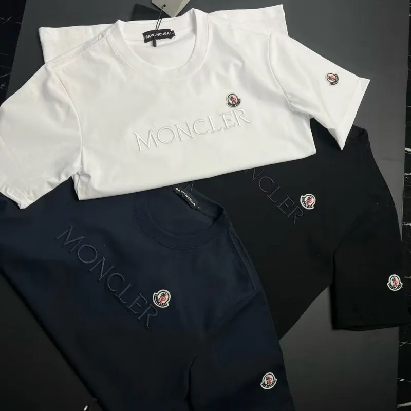 『S-4XL』超人気商品 トレンド シンプル カジュアル 高品質 快適 手触り良くゆるい 刺繍Ｔシャツ