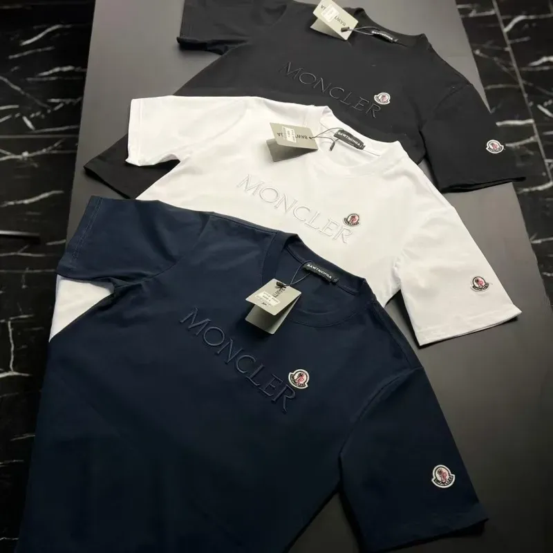 『S-4XL』超人気商品 トレンド シンプル カジュアル 高品質 快適 手触り良くゆるい 刺繍Ｔシャツ