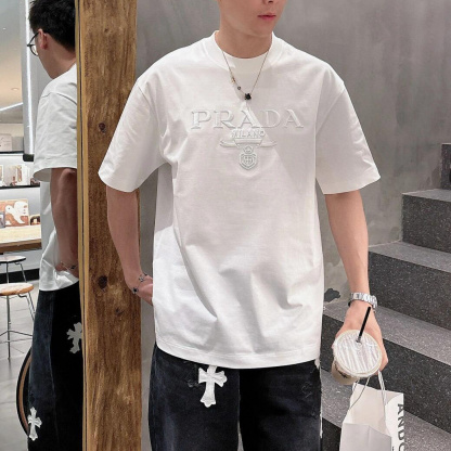 『S-4XL』超人気商品 大人の定番 合わせやすい 質感のいい 快適 通気性 高品質 刺繍Ｔシャツ