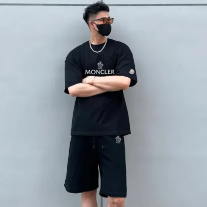 『M-3XL』着心地良い ファッションシンプル カジュアル 高品質 通気性Ｔシャツ ショートパンツ セットアップ