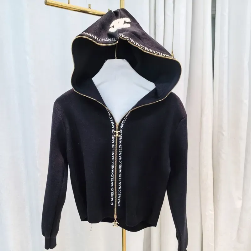 『S-L』絶対欲しい！フード付き 着心地良い トレンド 合わせやすい 着痩せ ニット ジャケット