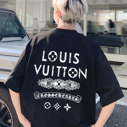 『S-4XL』絶対欲しい ゆるい 手触り良くファッション クラシック シンプルＴシャツ