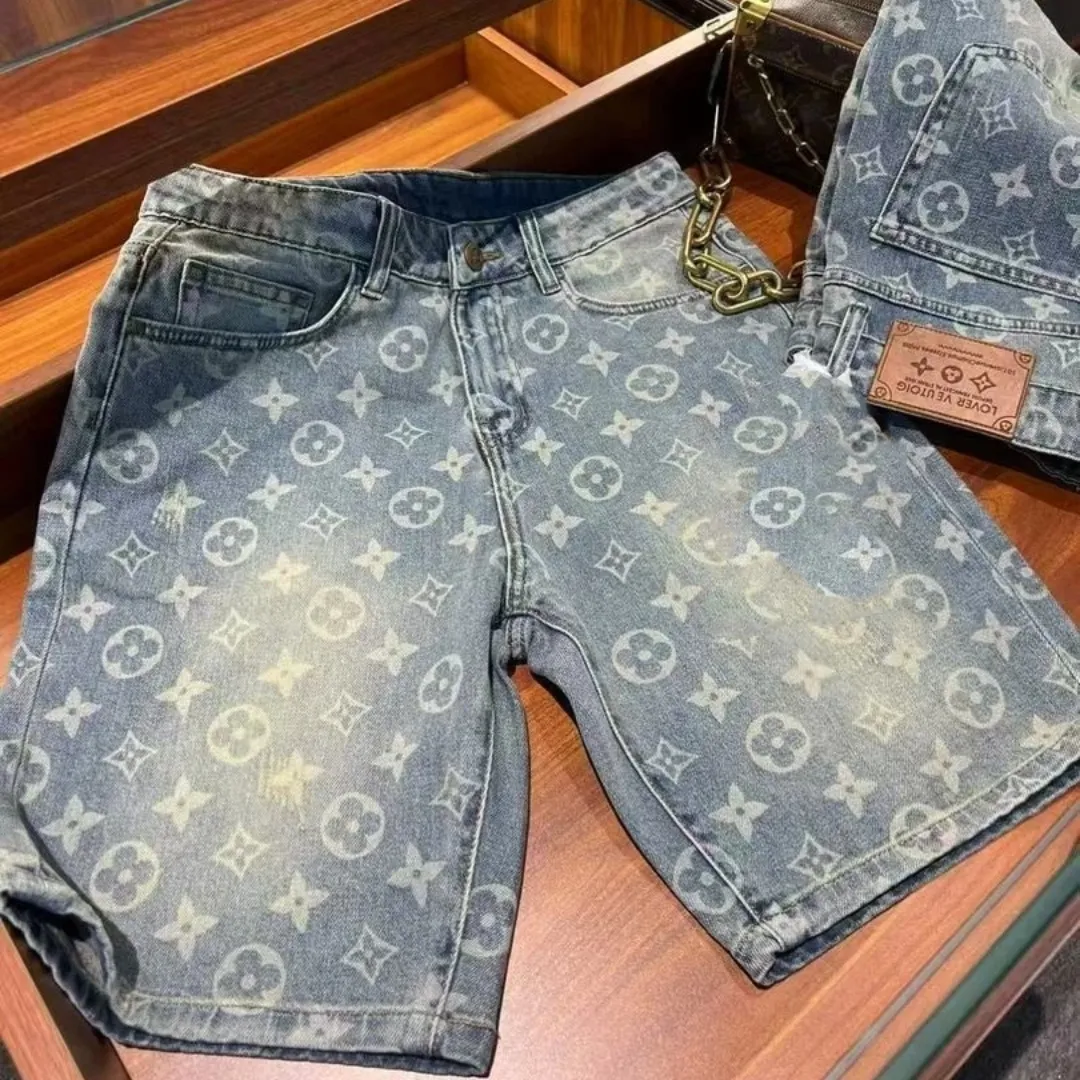 『M-4XL』夏 新作 おしゃれ カジュアル トレンド 個性 シンプル ゆったり メンズ デニム ショートパンツ