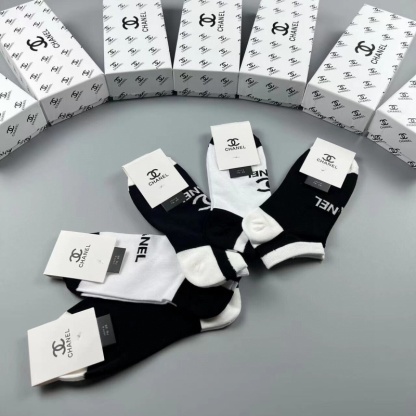 『5組入り』コットン 柔らかくて快適 ファッション  組み合わせやすい ソックス