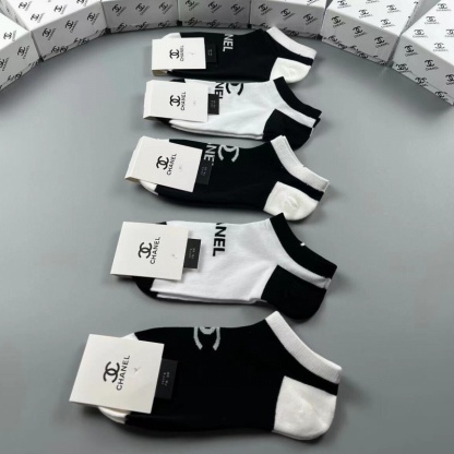 『5組入り』コットン 柔らかくて快適 ファッション  組み合わせやすい ソックス