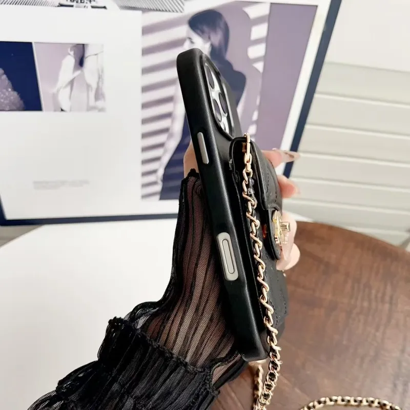 トレンド カードホルダー ストラップ付き スマホケース