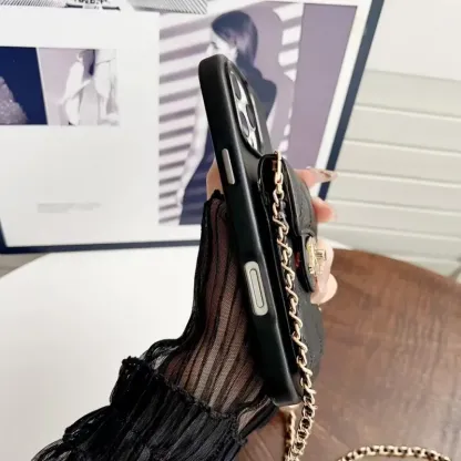 トレンド カードホルダー ストラップ付き スマホケース