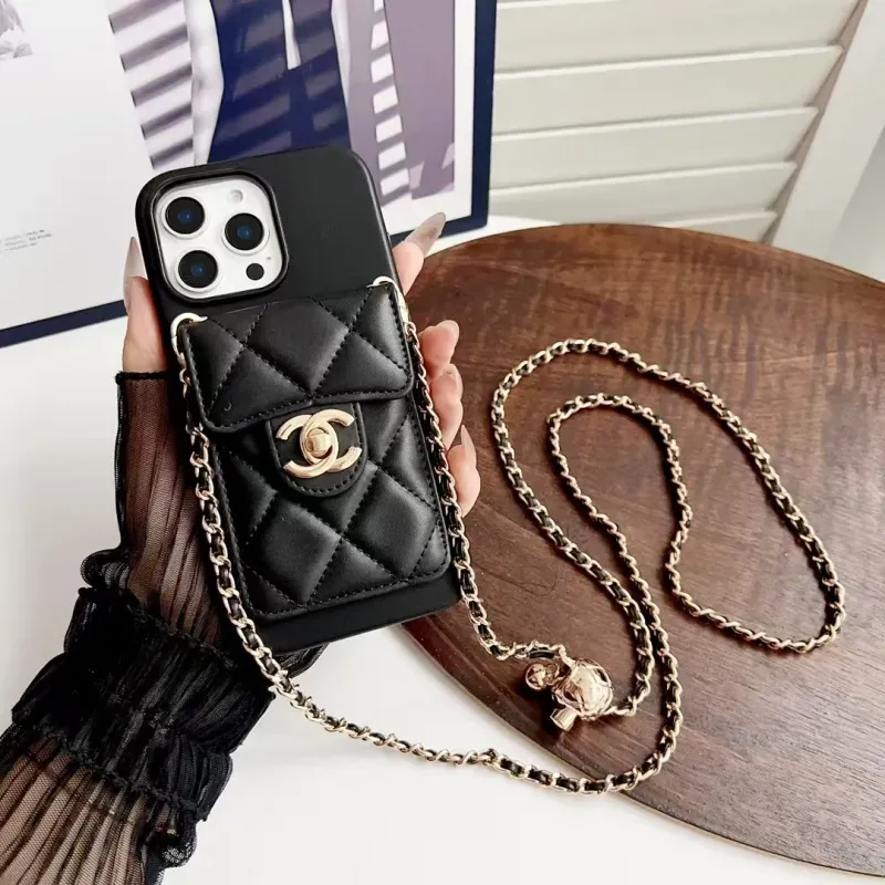 トレンド カードホルダー ストラップ付き スマホケース