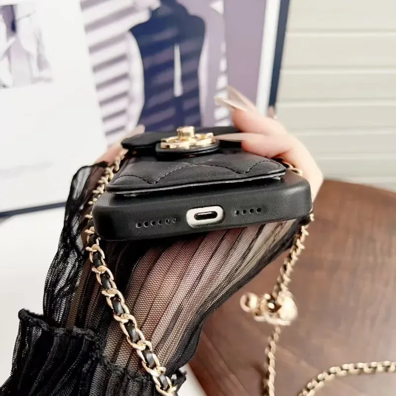 トレンド カードホルダー ストラップ付き スマホケース