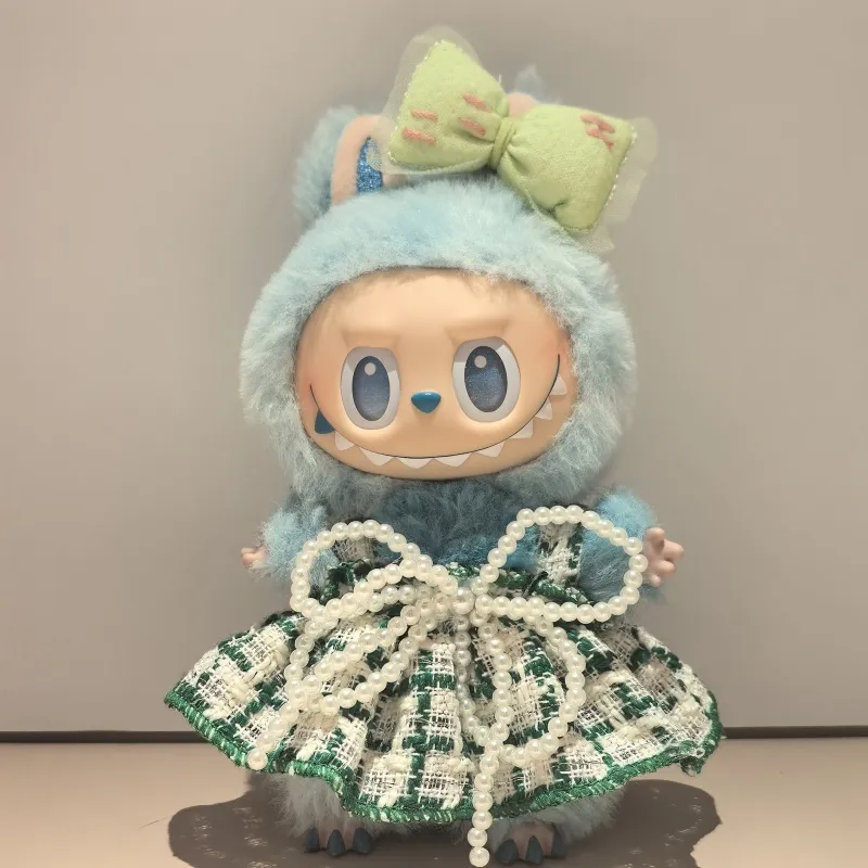 取り入れたい 大人気 キュート スウィートリボン labubuぬいぐるみペンダント 服