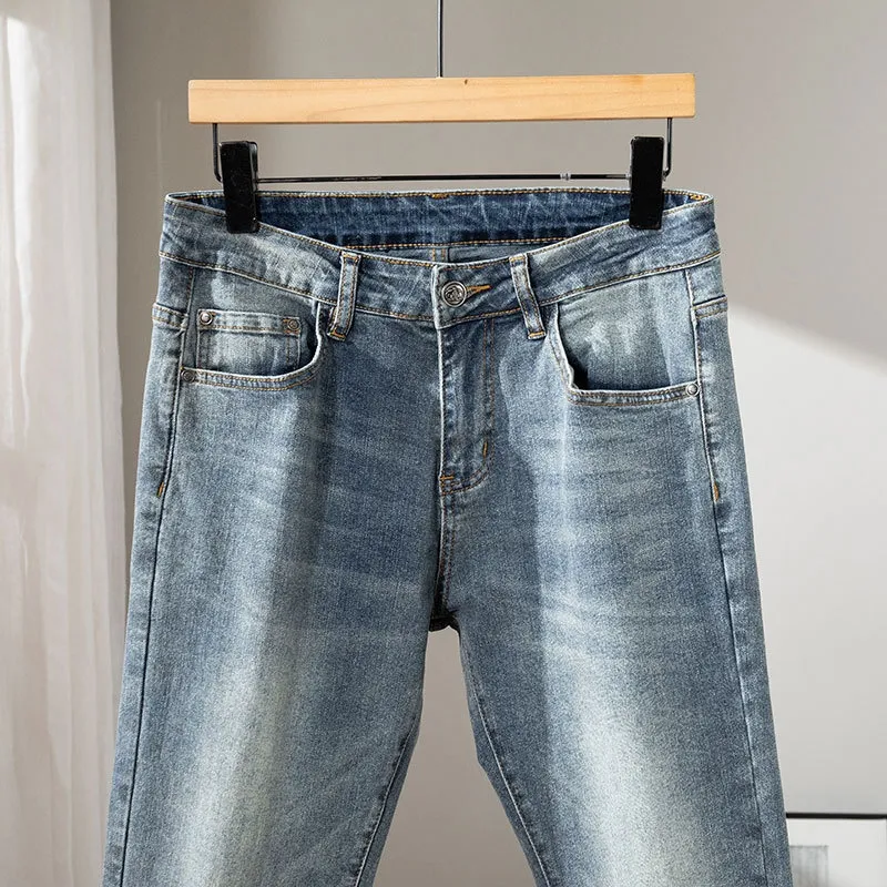 『S-2XL』取り入れたい 組み合わせやすい 重工 ハンサム 気質いい ジーンズ