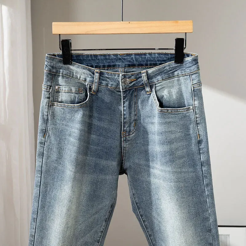 『S-2XL』取り入れたい 組み合わせやすい 重工 ハンサム 気質いい ジーンズ