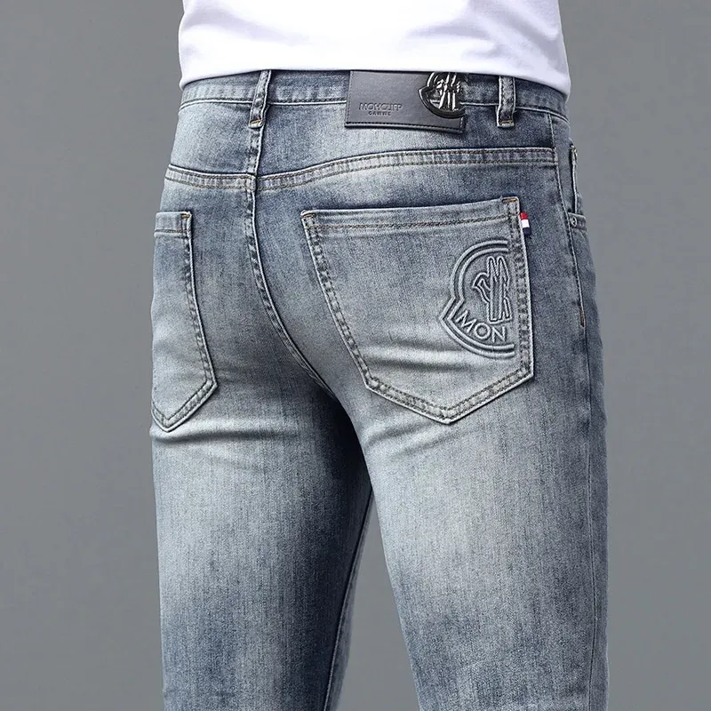 『S-2XL』上品 ファッション シンプル 高品質 着瘦せ ストレッチ 合わせやすい ジーンズ