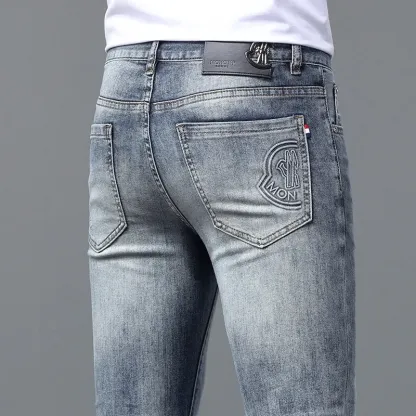 『S-2XL』上品 ファッション シンプル 高品質 着瘦せ ストレッチ 合わせやすい ジーンズ