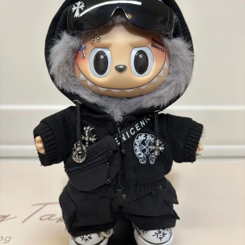 人気No.1 個性的 クール ツンデレ labubuぬいぐるみペンダント服 人形を含まない