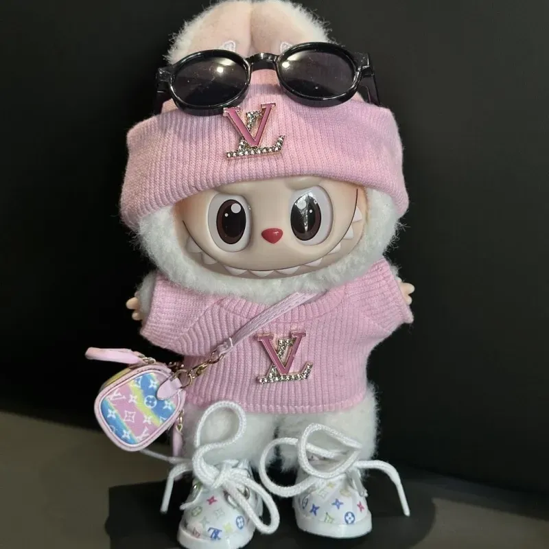 おしゃれ スウィート繊細 labubuぬいぐるみペンダント服 人形を含まない