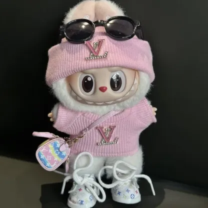 おしゃれ スウィート繊細 labubuぬいぐるみペンダント服 人形を含まない