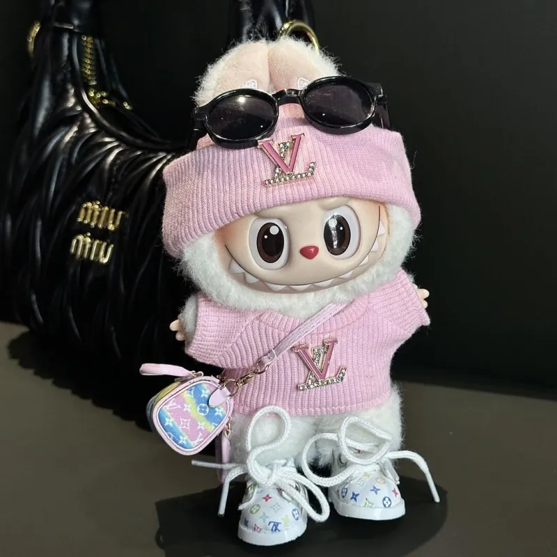 おしゃれ スウィート繊細 labubuぬいぐるみペンダント服 人形を含まない