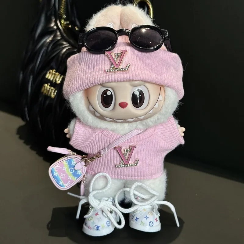 おしゃれ スウィート繊細 labubuぬいぐるみペンダント服 人形を含まない