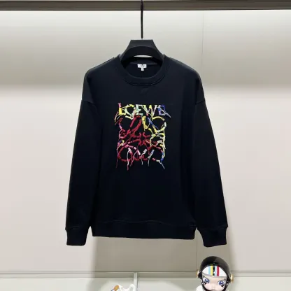 『XS-L』着回し力バツグン モード風 刺繍 人気モデル 三色選べる カジュアル トレーナー