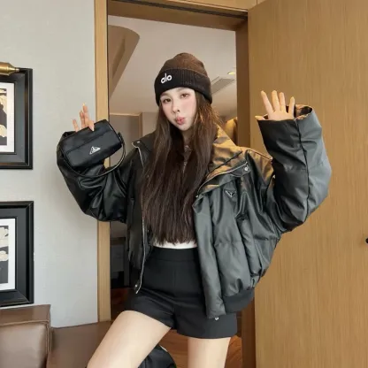 『S-L』今季も大流行 着心地良い ファッション スタンドネック ジッパー スタンドネック アウター