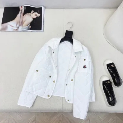 『S-L』好感度UP 元気いっぱい フェミニン シングルブレスト クルーデュロンジャケットアウター