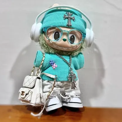 好感度UP 圧倒的セクシー トレンド labubuぬいぐるみペンダント服 人形を含まない