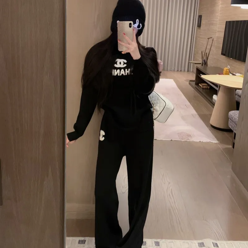 『フリーサイズ』優しい雰囲気 上質な トレンド カジュアル ふわふわ 洗練された 着瘦せ ニットセットアップ