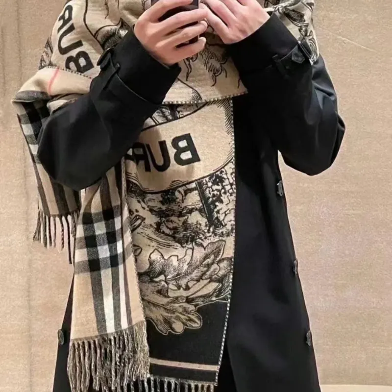 寒い季節に大活躍！高級感 シンプル 暖かい マフラー