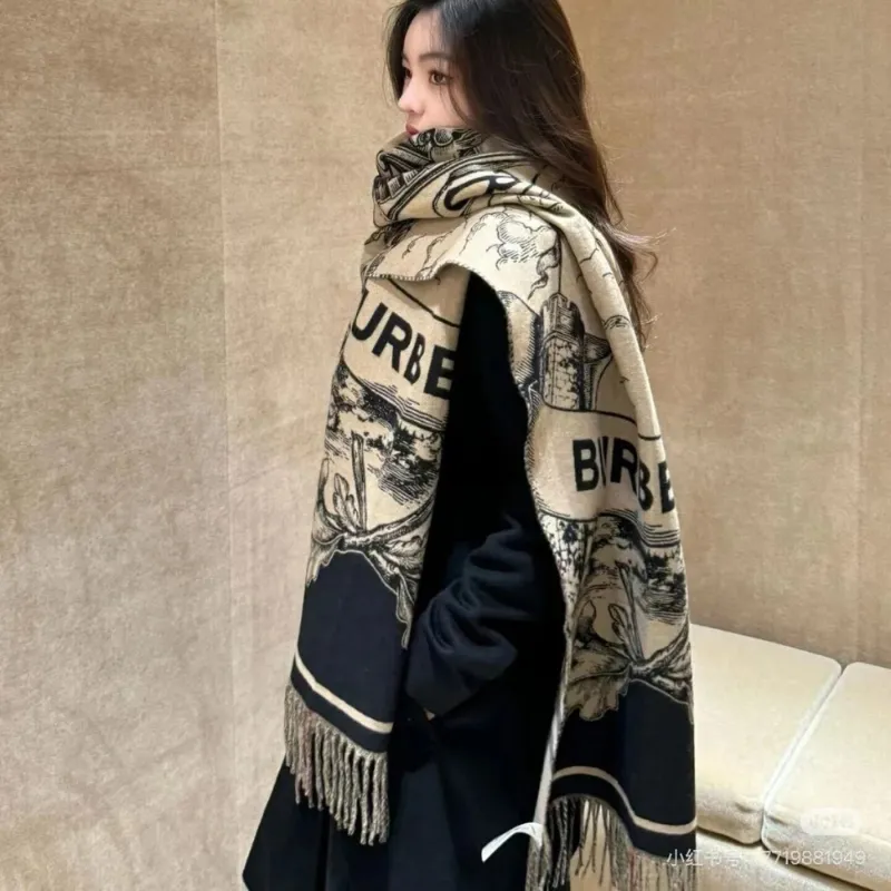 寒い季節に大活躍！高級感 シンプル 暖かい マフラー