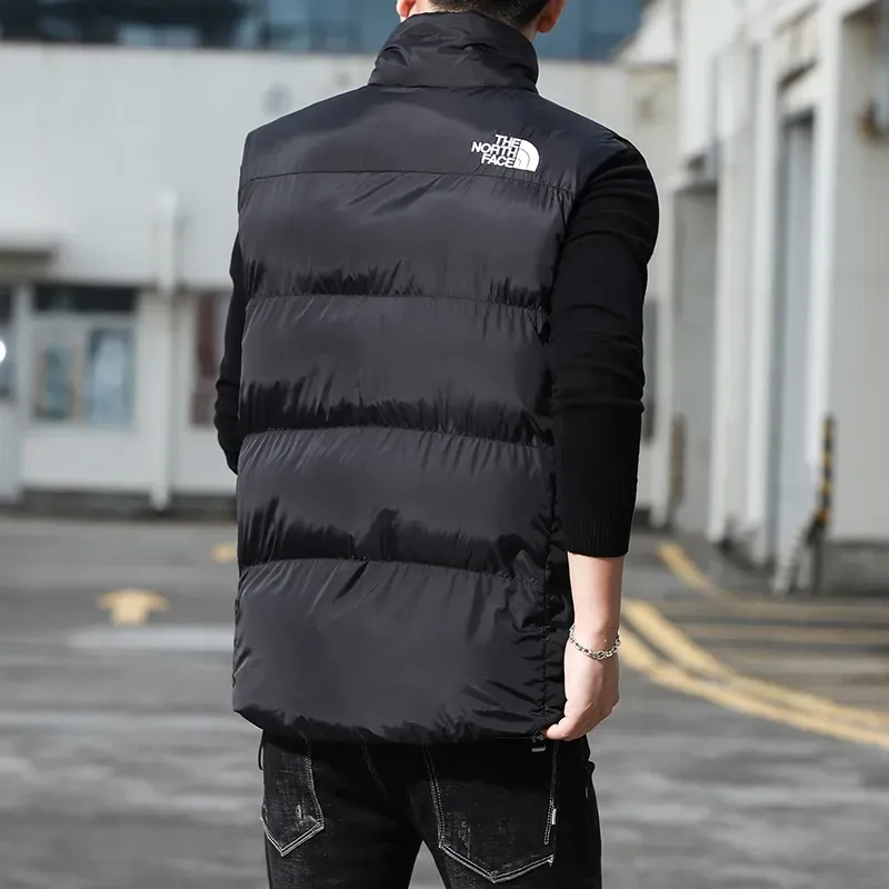 『S-2XL』売れ切れ必至 着心地良い シンプル 刺繍 ダウンアウター ベスト