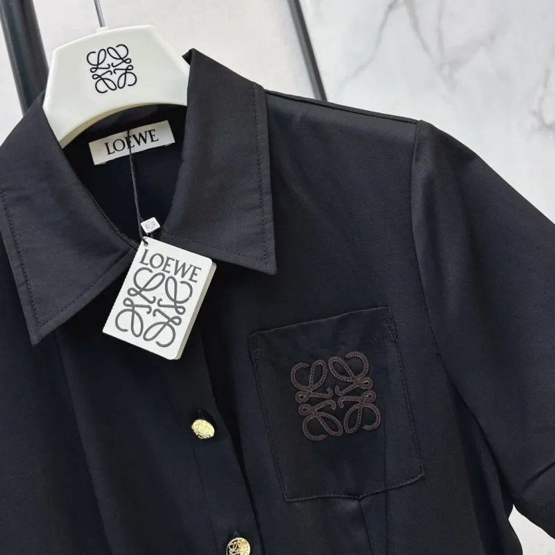 『S-L』圧倒的セクシー 絶対欲しい ファッション 刺繍 折り襟 ワンピース