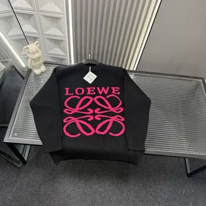 2025年秋冬レターラウンドネック長袖セーター