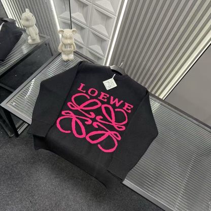 2025年秋冬レターラウンドネック長袖セーター