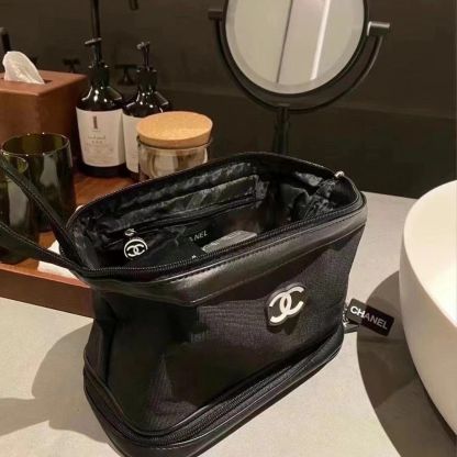 女性用高級新作超大容量コスメバッグ、旅行用ポータブルトイレタリーバッグ
