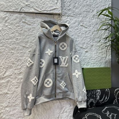 通気性と汎用性に優れた、男女兼用の新しいファッションフード付きカーディガンニットセーター