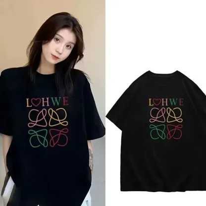 気質満点 話題沸騰中 ファッション 大好評 高級感 男女限らず ゆったり プリント シンプル Ｔシャツ