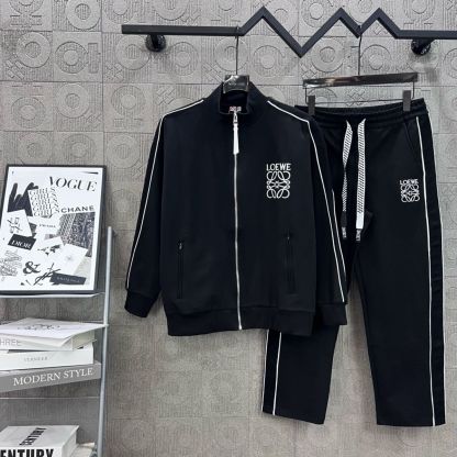 2025年新作、人気のクラシックなスプライス刺繍ユニセックススーツ