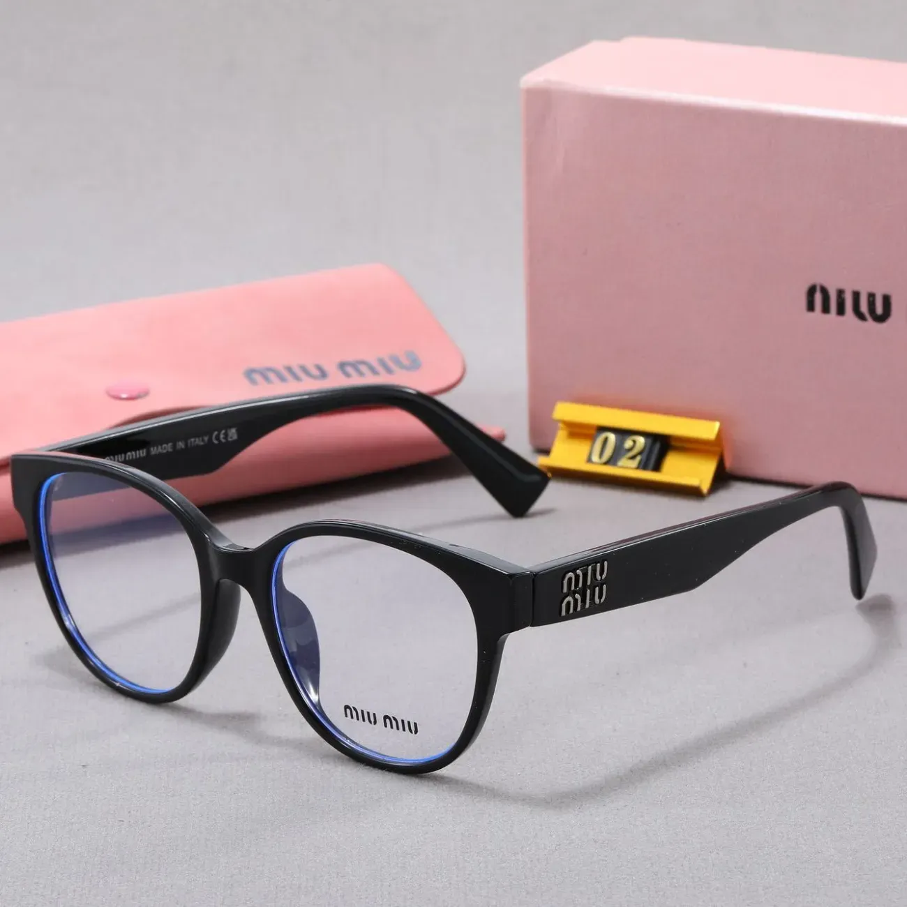 新しいスタイルのメガネ、フラットブルーライト、インターネットセレブの男性と女性