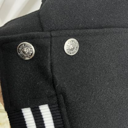 ファッショナブルな新しいレトロな刺繍のトレンドブランドのゆったりとした野球ジャケット