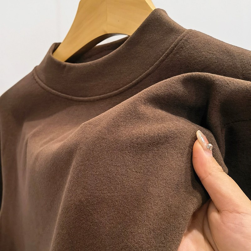 [Warm and High-Tech Insulation] Men's Winter High-Neck Sweatshirt