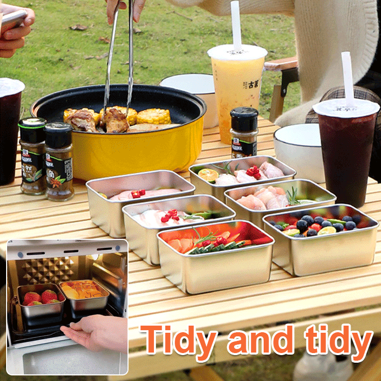 Stainless steel fresh-keeping box, sealed and fresh-keeping