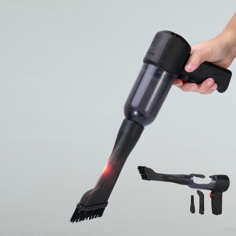 Mini cordless vacuum cleaner for home and car