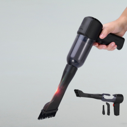 Mini cordless vacuum cleaner for home and car